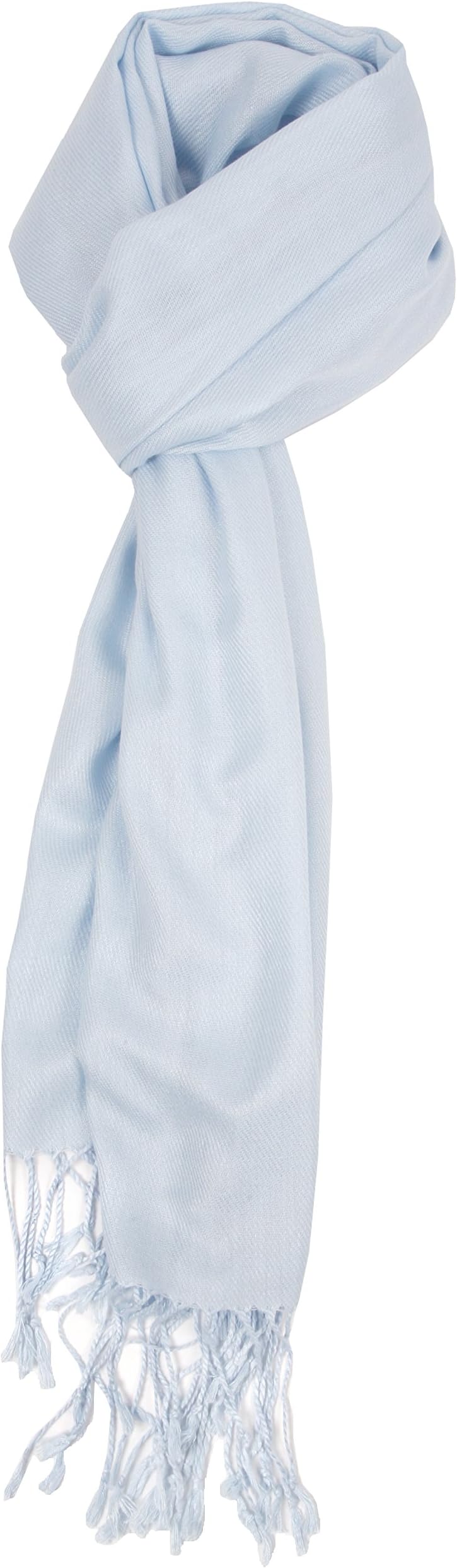 Love Lakeside-Large, Soft, Silky Pashmina Shawl, Wrap, Scarf in Solid Colors