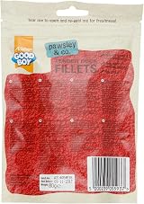 Good Boy Duck Fillets Natural Dog Treats Bulk Box 10 x 80g Low Fat view 3