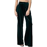 [BLANKNYC] Womens Women's Pleated Velvet Trouser