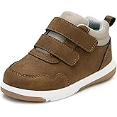 SKYWHEEL Toddler Shoes Boys Ankle Support Boots High Top Casual Stain Resistant Sneakers for Fall Winter and Spring