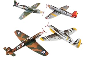 FUN EXPRESS Large World War 2 Fighter Plane Gliders - Set of 12 Axis and Allies - Toys
