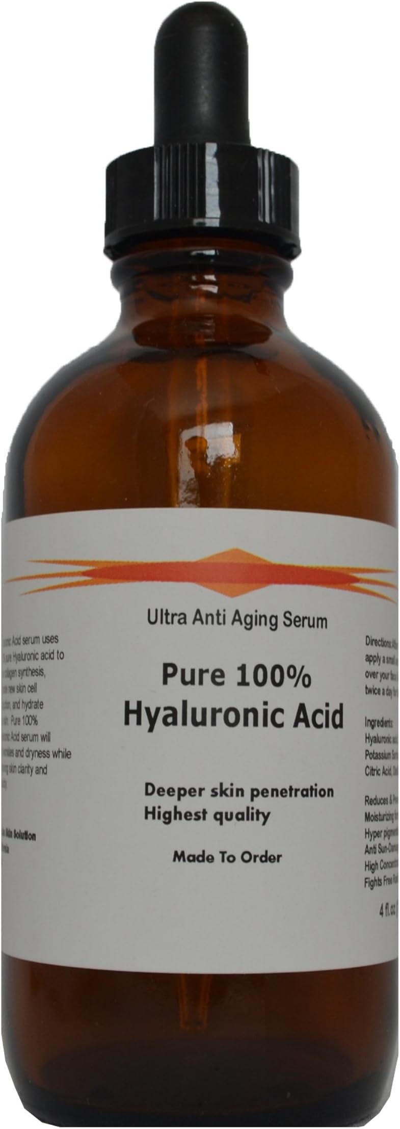 StarFiller 100% Pure Hyaluronic Acid Firming Anti Aging Serum 1oz (1 Gal)