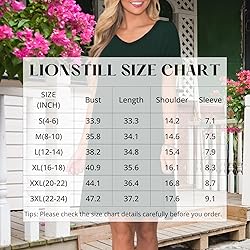 lionstill Women's Plus Size T Shirt Dress Summer