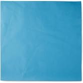 McKesson CSR Sterilization Wrap for Medical Supplies, 20 x 20 in, 1 pk | Nail Technicians, Tattoo Tools, Air and Water Barrier, Blue Cellulose