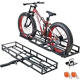 Hitch-Mount Bike Rack for Ebike Heavy-Duty - Fits 2 Electric/Fat-Tire, Fits 2" Receiver for Car SUV Truck RV Minivan