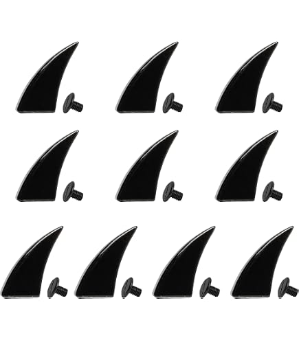 30 Sets Cat Claw Spikes & Studs - 7x21mm Snap Rivets For DIY | Punk Metal Decorative Nails For Leather, Jackets, Bags - View #5
