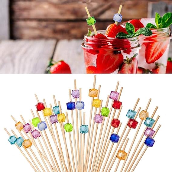 Cocktail Picks Appetizer Toothpickss 4.7 inch Decorative