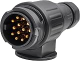 Red Wolf 13 Pin Trailer Socket Adaptor 12V DC Waterproof Caravans RV