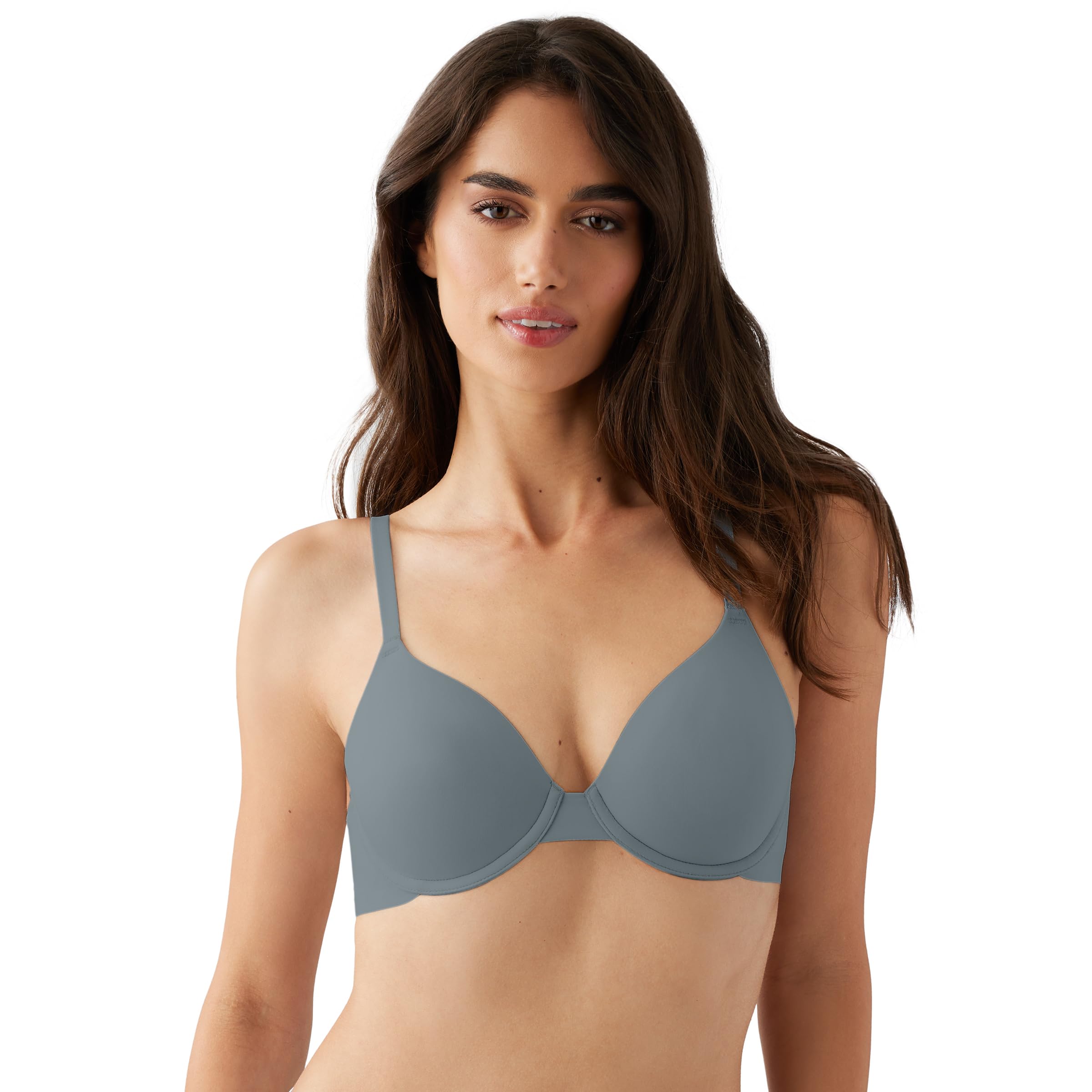 Wacoal Women’s Comfort First Lightly Padded Mid Coverage Underwire T-Shirt Bra, 853339, Lead, 32B