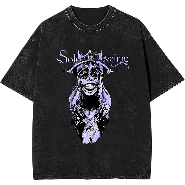 Solo Anime Leveling Tour Anime Casual T-Shirt Unisex Vintage