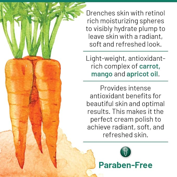 40 carrots retinol rich skin care moisture splurge