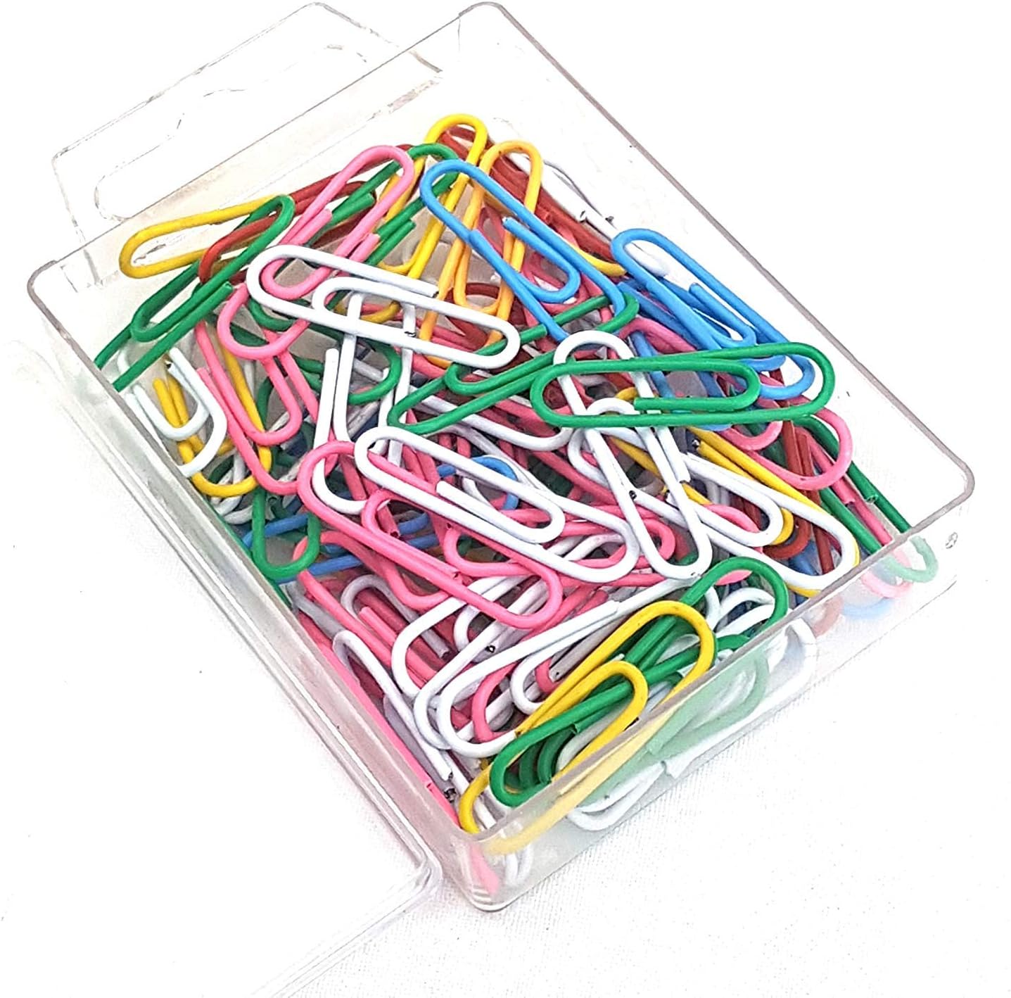 100 MULTI COLOURED PAPER CLIPS: Amazon 