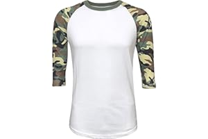 ILTEX Raglan T-Shirt 3/4 Sleeve Athletic Baseball Jersey Unisex (30+ Colors)
