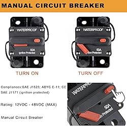STETION 100 Amp Circuit Breaker Trolling with