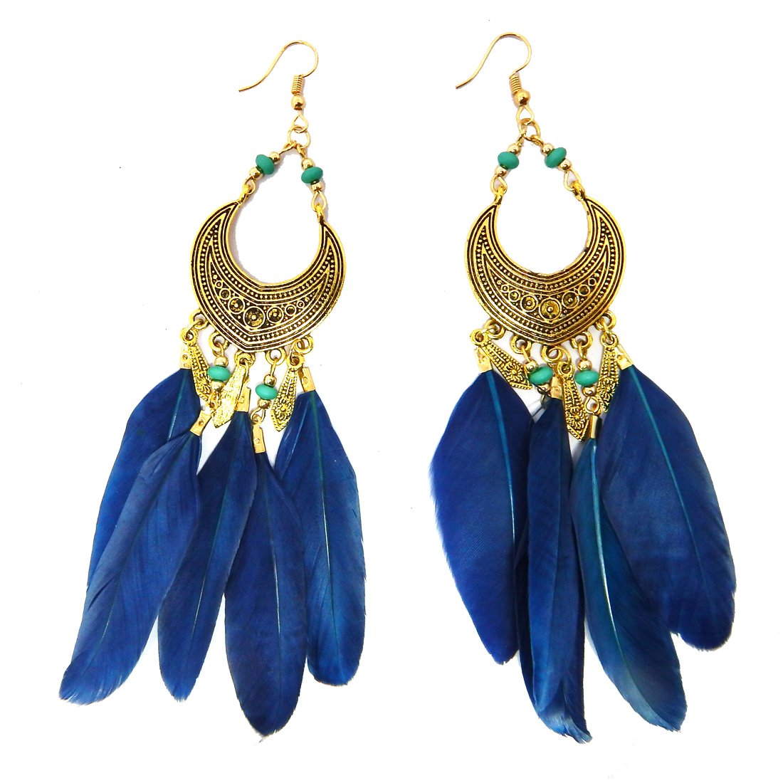 earrings for long frocks