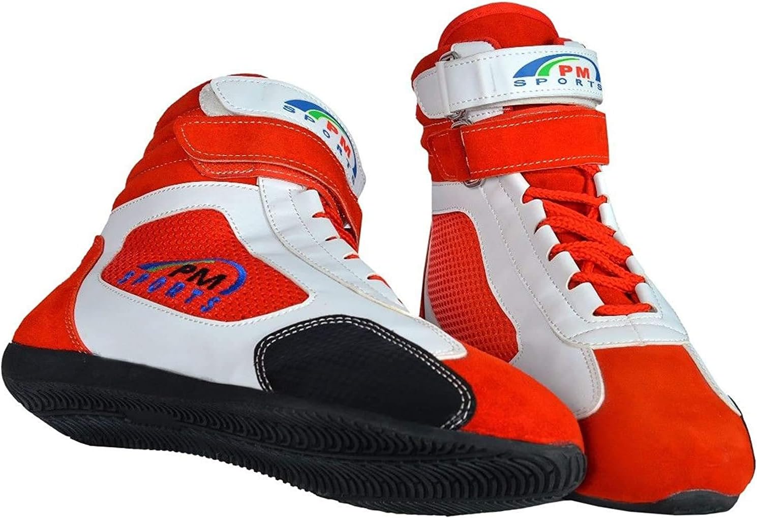 Adult New Karting//Race/Rally/Track Boots with Synthetic Leather/Suede & Mash panel