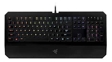 Razer DeathStalker Chroma Gaming Tastatur (RGB Beleuchtet und Voll programmbierbares Gaming Keyboard)