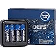 TENAVOLTS 1.5V AA Lithium Rechargeable Battery, 1.8h Fast Charge, USB Charger, Constant Output at 1.5V, 2775 mWh, 4 Count wit