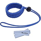 Techion Wrist Lanyard - Paracord Adjustable Camera Hand Strap/Bracelet Universal for DSLR, Mirrorless Camera, Camcorder