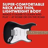 Fender Squier Debut Collection HT HSS Stratocaster Laurel Fingerboard White view 2