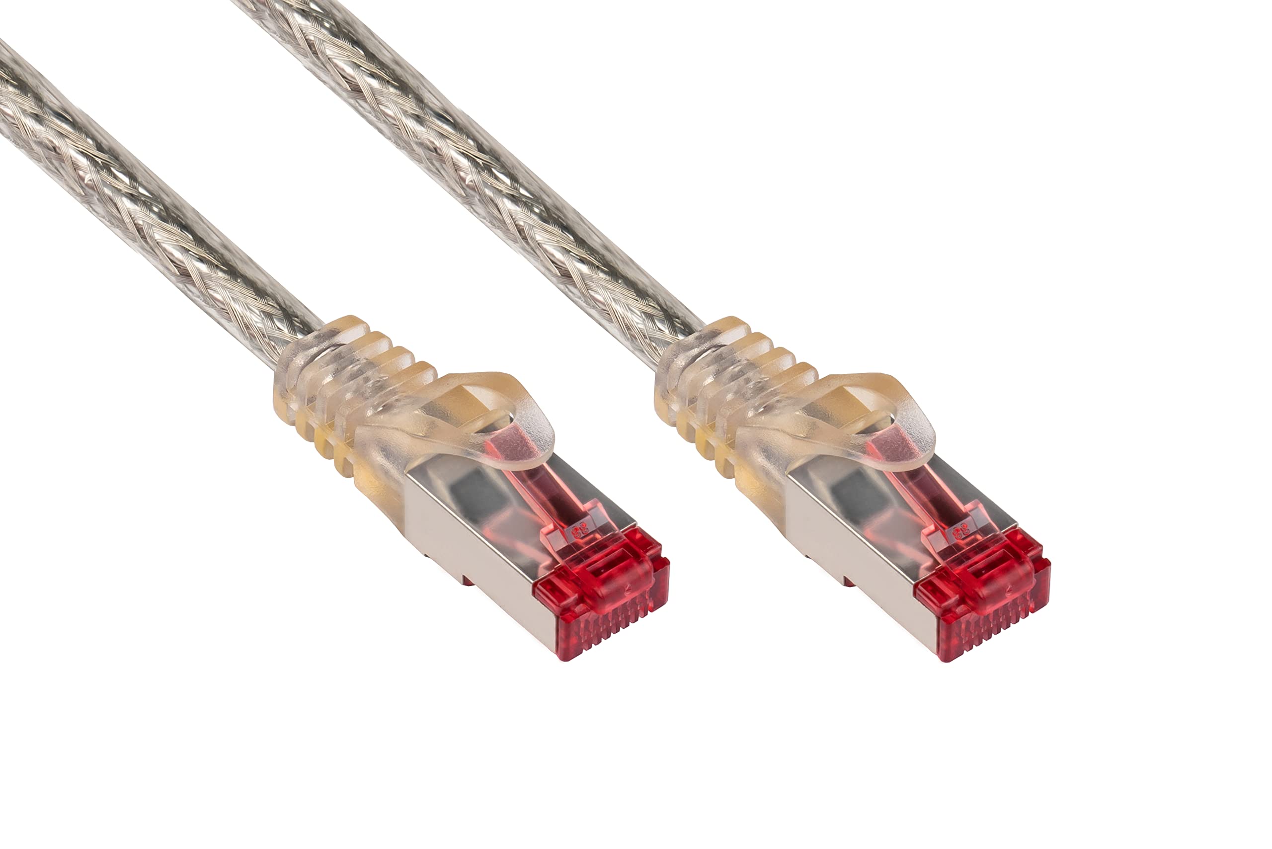 Good Connections Alcasa RJ45-RJ45, m-m, 25m networking cable Cat6 S/FTP (S-STP) Transparent - Alcasa RJ45-RJ45, m-m, 25m, 25 m, Cat6, S/FTP (S-STP), RJ-45, RJ-45, Transparent