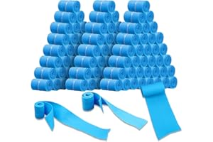 300 Pack Disposable Tourniquet First Aid Elastic Tourniquets Bulk Latex Free Medical Hemostatic Bandages Nursing Supplies Ess