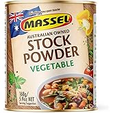 Massel Vegetable Style Bouillon Powder, Bouillon Alternative, 5.9 oz | Powdered Vegetable Bouillon &amp; Soup Base, Rich Flavour, No Added MSG, Certified Low FODMAP by Monash University