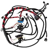 YEHERIT F81Z12B637EA Engine Wiring Harness Compatible with 1999 2000 2001 Ford Excursion F250 F350 F450 F550 Super Duty 7.3L V8 Diesel Engine Automatic Transmission, Replace# F81Z-12B637-EA