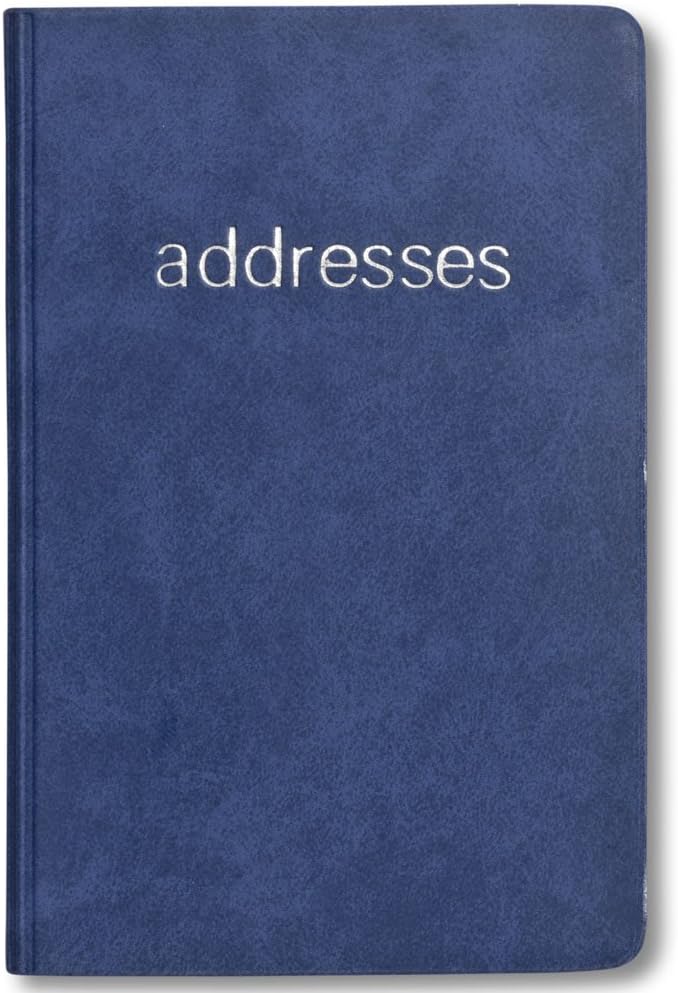 PlanAhead Small Telephone/Address Book, Smooth Cover, Assorted Colors