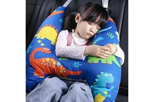 NENYLEI Swift Care Travel Pillow, Ziyatrends Swiftcare™ Travel Pillow Cute Kid and Adult Car Sleeping Neck Head Support H-Shape Travel Pillow, Travel Pillow Cushion for Car, Headrest Pillow (Style B)