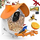 birdsnap® MON - Smart Bird Feeder with Camera, 2K