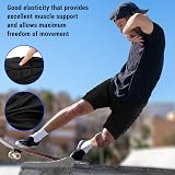 TOMSHOO Snowboard Protection Shorts Padded Protective Ski Black M view 5