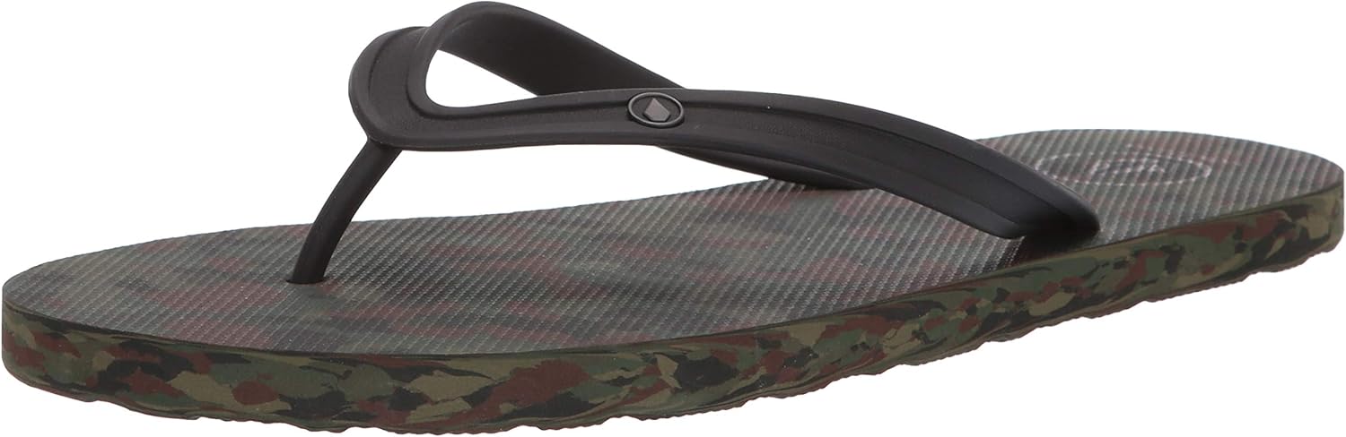 Volcom Men's Rocker 2 Graphic Print Sandal FLIP Flop: Shoes