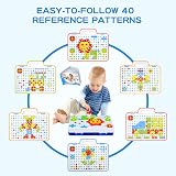 SHAWE 3D Take Apart Toy for Boys Girls Gift Creative Construction Puzzle Kit view 4