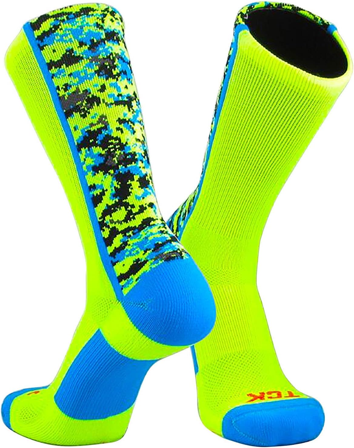 fuyushang Sports Elite Performance Digital Camo Crew Socks