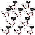 Oyviny 10PCS 3 Pin Trailer Light Connector, Right Angle 3 Wire Pigtail Harness 20AWG for Truck Trailer Stop Turn Tail Brake B