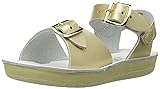 Salt Water Sandals Sun-San Surfer, Gold, Size