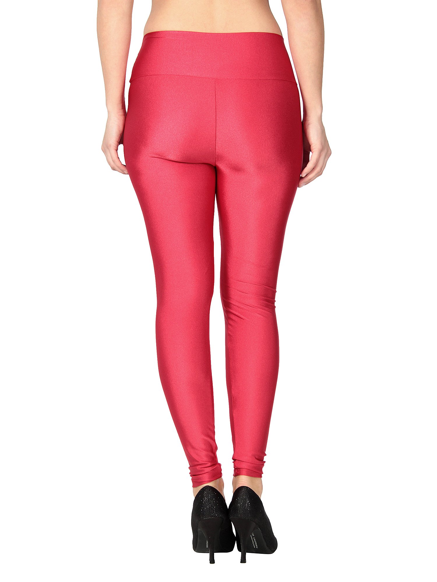 Simplicity Heavy Duty Leggings with Flattering High Waist Real Zipper