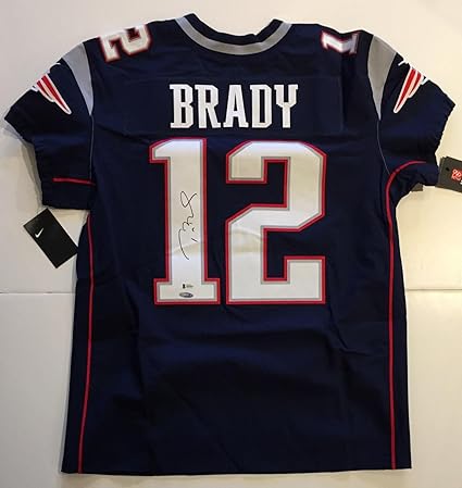 tom brady signed jersey amazon