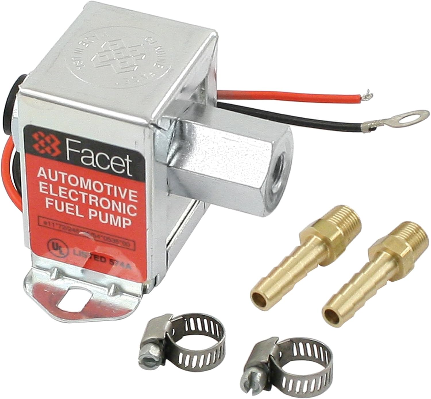 Empi 4120108 Facet Cube Electric Fuel Pump 24 Psi