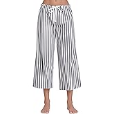 CYZ Comfortable Cotton Capri Woven Pajamas for Women, Casual Capris for Women, Perfect for Daily Wear and Sleepwear