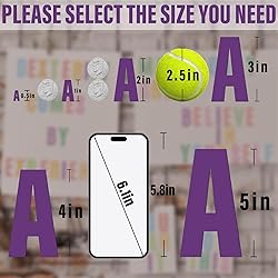 Llewyn 970 Pcs 10 Sheets Letter Stickers,Self