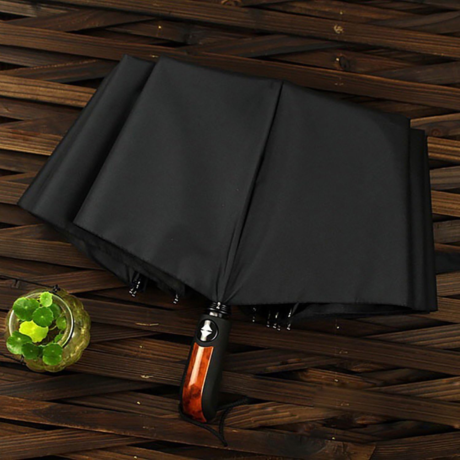 Umbrella Rain Women Anti Uv Windproof Folding Car Umbrellas Paraguas Handle Sunscreen Quality Decoration Gift Dance Props