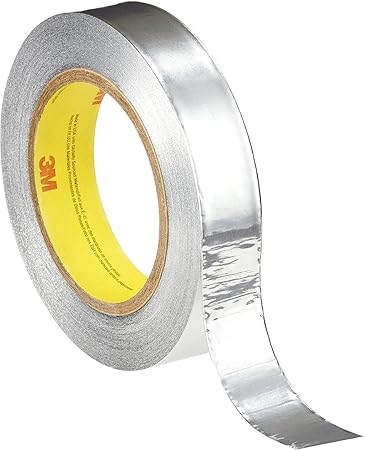 Buy 3mtm Aluminum Foil Tape 425 25 Mm X 55 M 0 12 Mm Silver Online At Low Prices In India Amazon In