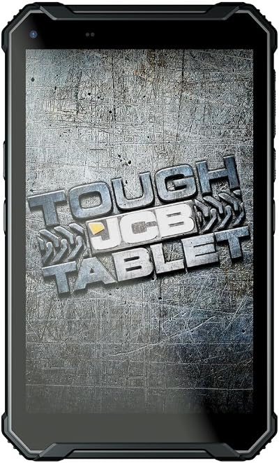 JCB Tough Tablet TT22 Rugged 8" Unlocked Dual SIM 12200mAh Battery 21MP Camera