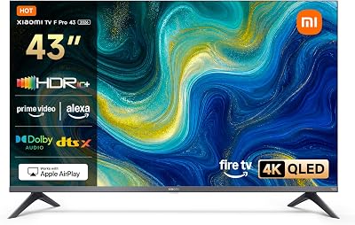 TV Pro 43 pollici 2026,4K UHD QLED Smart Fire TV,HDR10+,L43MB-FPVEU