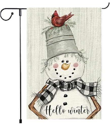 Neujahrs-Gartenflagge „Happy New Year“ – Doppelseitig, 32,5 X 45,7 Cm, Mit Sternen-Design