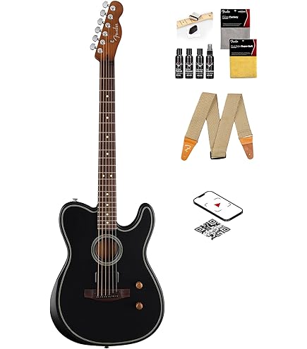Amazon.com: Fender American Acoustasonic Telecaster Acoustic
