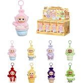POP MART Teletubbies Afternoon Tea Diary Series Vinyl Plush, Whole Set | Keychain, Bag Charm, Accessories, Collectible Holiday Birthday Gift
