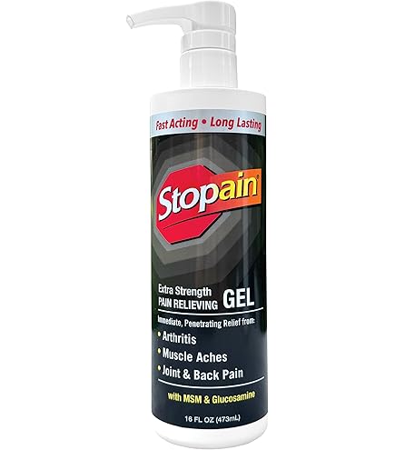 Amazon.com: Stopain Pain Relief Gel 32oz, USA Made, Max Strength